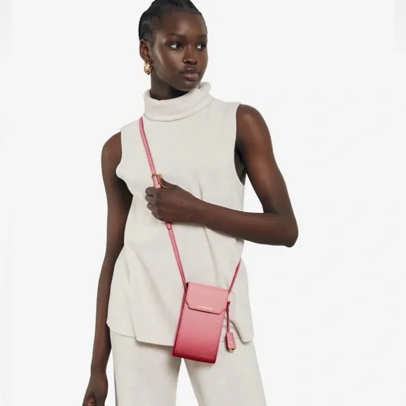 Pink Crossbody Bag - Picture 1 of 7